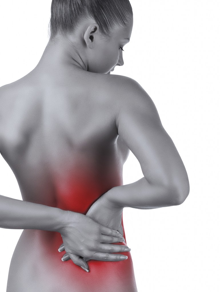 locating pain of a back injury