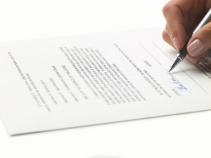 signing a contract, business torts